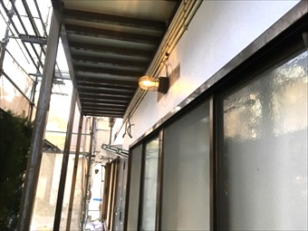 横浜市保土ヶ谷区アパート　照明交換