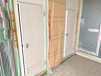 鉄用下塗り　さび止め塗装２