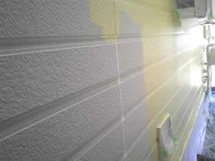 サイディング外壁塗装　セラミックシリコン塗装８