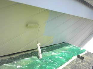 サイディング外壁塗装　セラミックシリコン塗装６