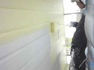 サイディング外壁塗装　セラミックシリコン塗装５