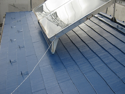 綾瀬市　屋根塗装　写真