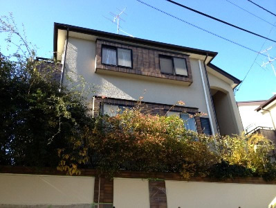 川崎市　多摩区　外壁塗装完了