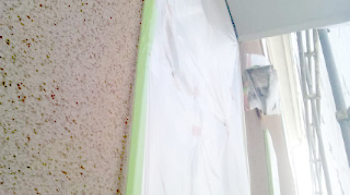 窓周り　コーキング処理