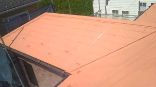 屋根塗装　ガイナ　仕上げ３