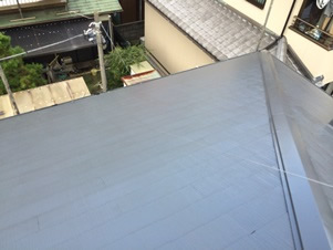 ２度目の屋根塗替え　仕上げ４