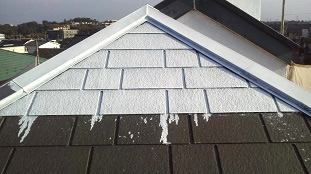 屋根塗装　遮熱塗装２