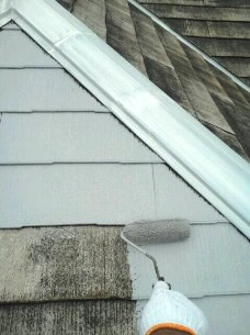 屋根塗装　塗替え３