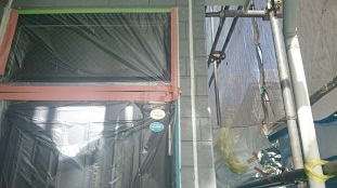 サイディング目地　コーキング２