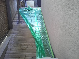 外壁塗装前の　準備