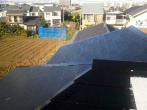 屋根塗装　塗替え　シリコン塗装