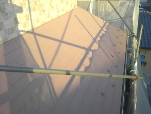 屋根塗装　ガイナ４