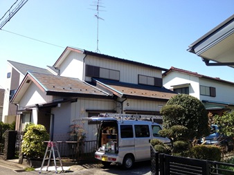 横浜市戸塚区　屋根塗装