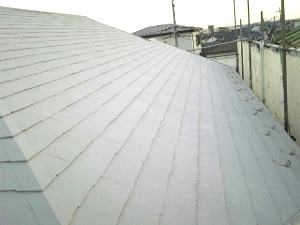 屋根塗装　仕上がり