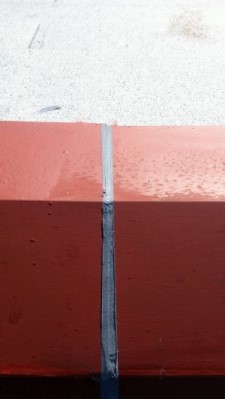 棟押さえ　止水処理２