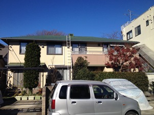 屋根塗装　上塗り６