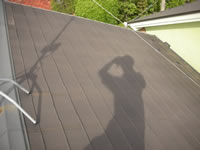 コロニアル屋根塗装の必要性　劣化８年目