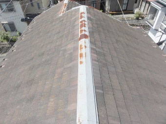 綾瀬市　屋根塗装