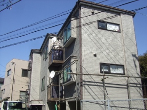 横浜市港南区　外壁塗装前②