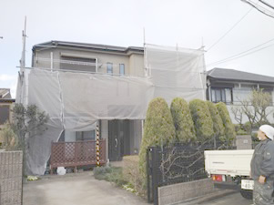 足場組立　完了２