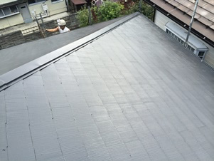 ２度目の屋根塗替え　仕上げ３