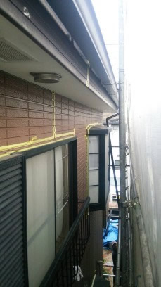 寒川町　外壁サイディング塗装３