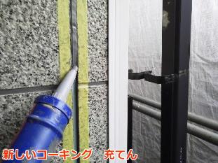 座間市　サイディング塗装３